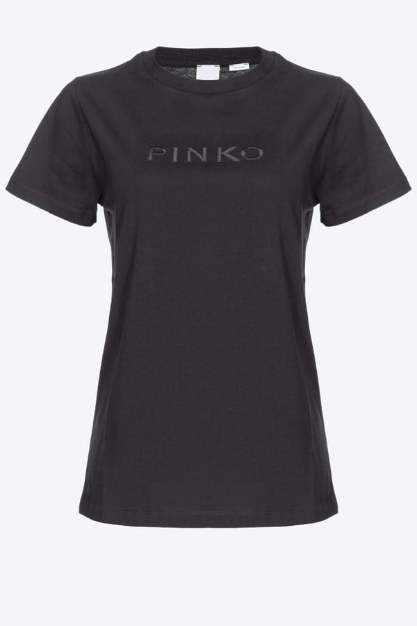 START T-SHIRT JERSEY LOGO PINKO EFF