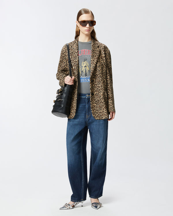 ESTELLE EGG Medium-wash egg-fit jeans