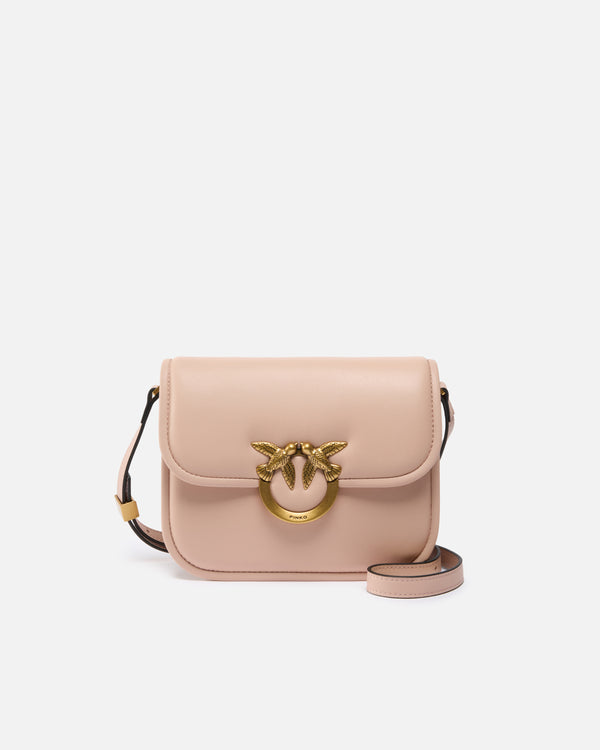Love Bag Box square shoulder bag in nappa leather