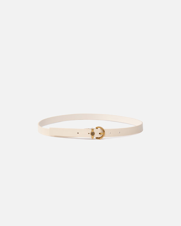 Reversible thin leather belt, 2cm - LOVE BERRY H2 REVERSIBLE