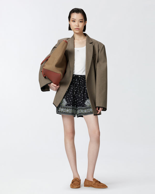 Bandana-print shorts - SORPRENDIMI SHORTS