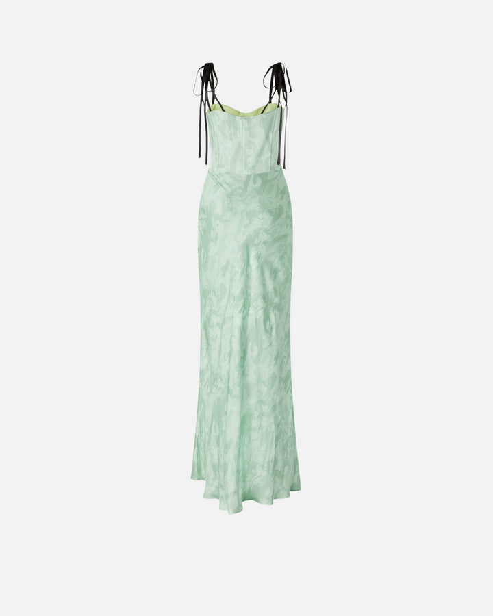 pinko horse dress X Patrick Mcdowell Horse Motif Sheer Midi Dress