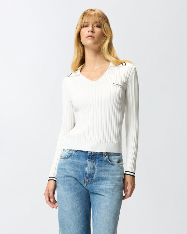 Polo-style sweater -LINOSA POLO