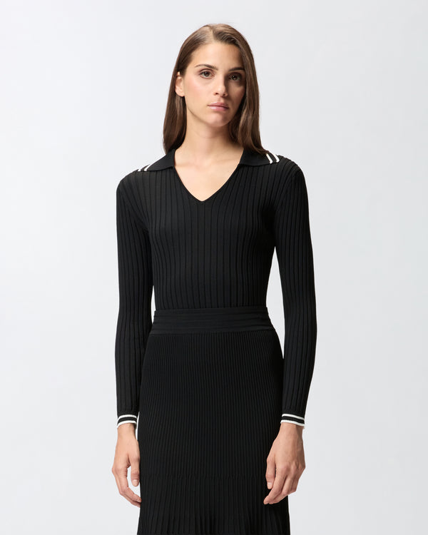 Polo-style sweater -LINOSA POLO