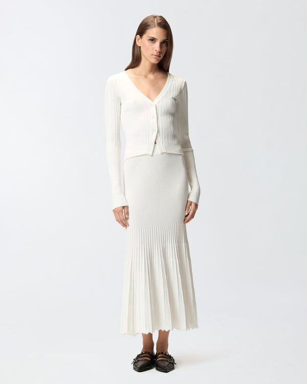 Pleated midi skirt -  LAS PALMAS SKIRT