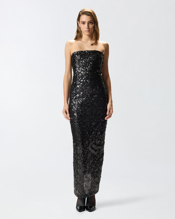 Long dress with sequins -  NINTENDO DRESS