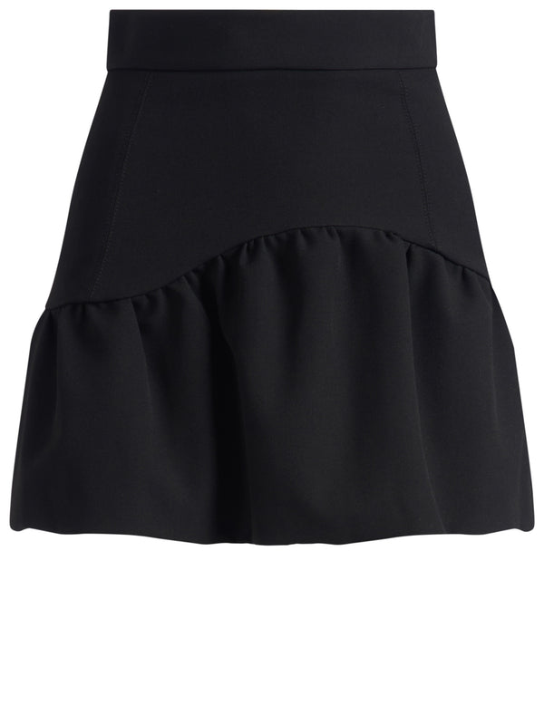 Mini skirt with flounce - GRIGLIATA SKIRT