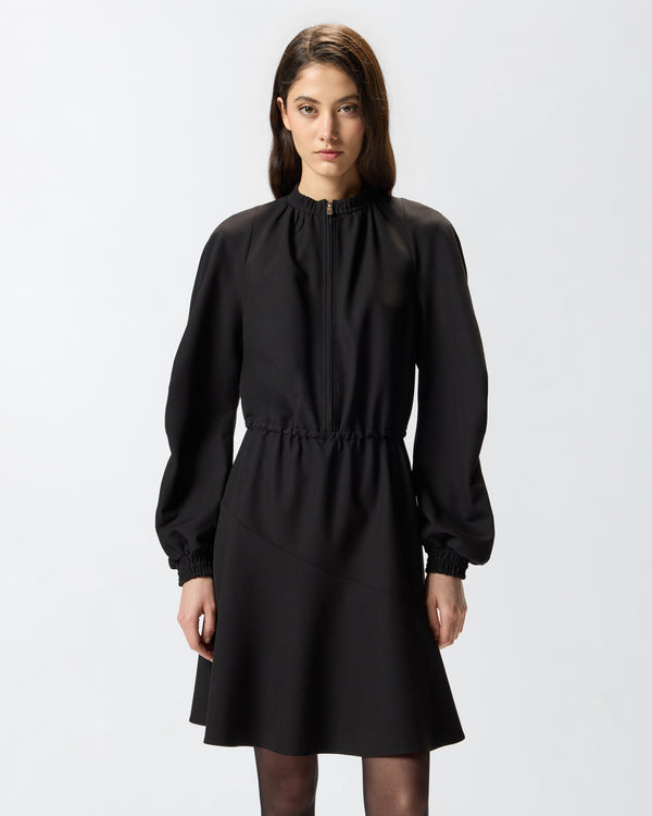 Mini dress with metal zip - SARDINA DRESS
