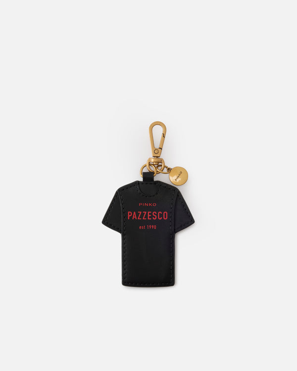PINKO PAZZESCO t-shirt keyring charm - CHARM T-SHIRT PINKO PAZZESCO