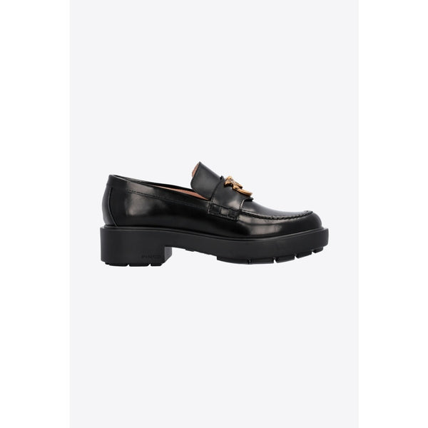 TINA 01 - MOCASSINO ABRASIVATED BLACK