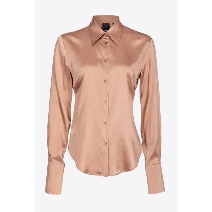 CRIMINALE CAMICIA SATIN STRETCH - PINKO ISRAEL