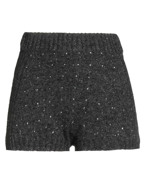 High-waisted knit shorts - FRIULI SHORTS