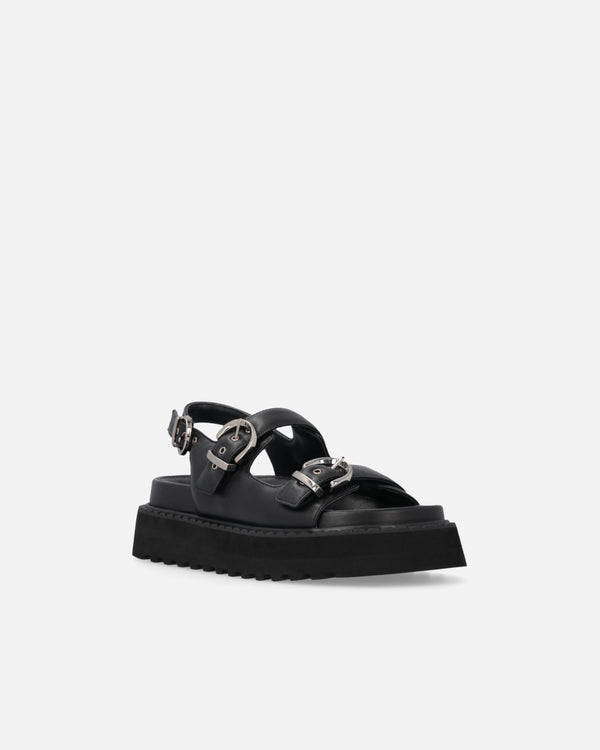 KATE 03 - SANDAL NAPPA BLACK