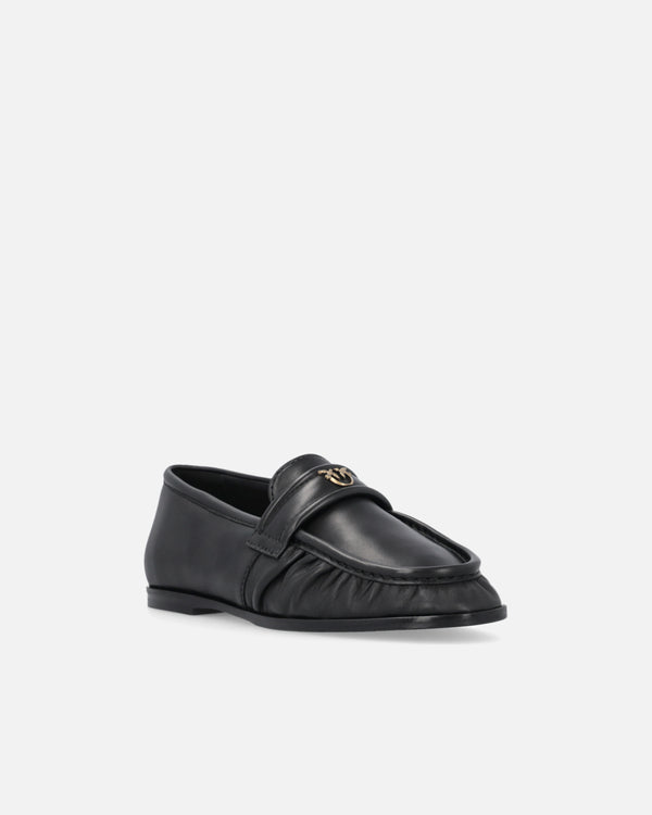 NATY 02 - MOCASSINO NAPPA BLACK