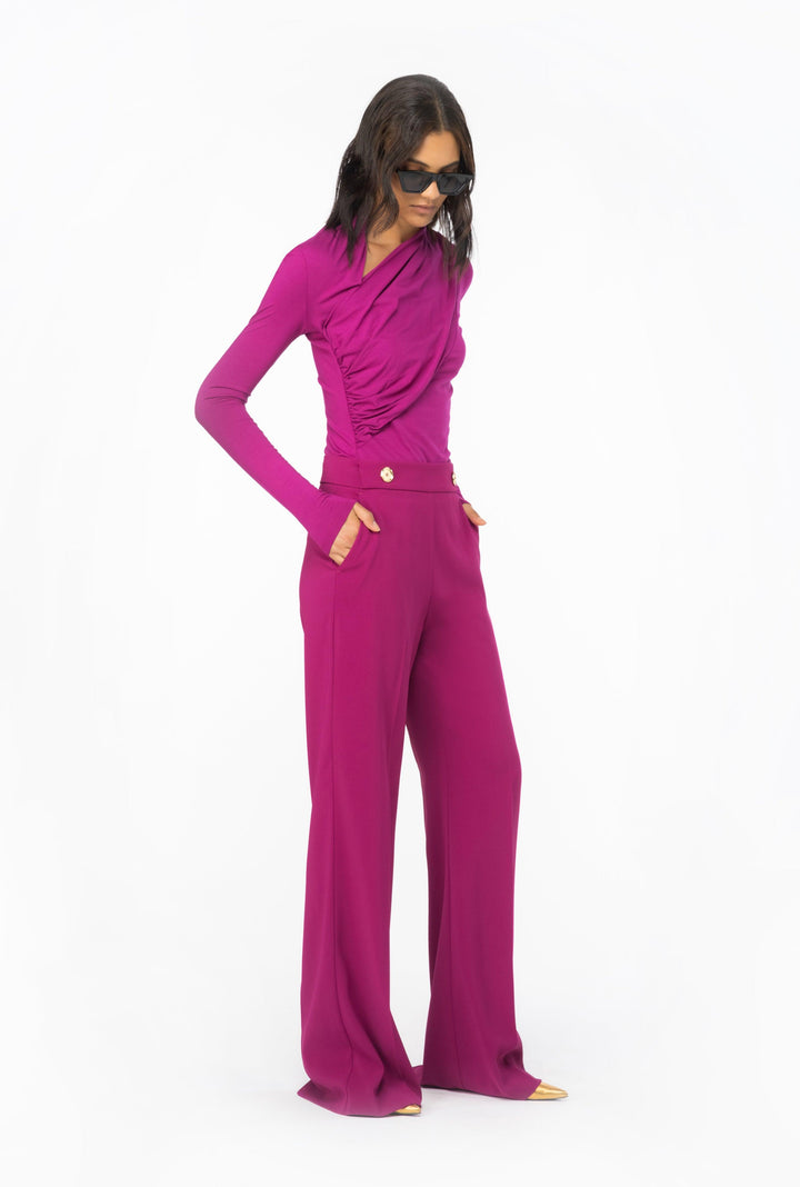 SBOZZARE PANTALONE CREPE STRETCH CO - PINKO ISRAEL