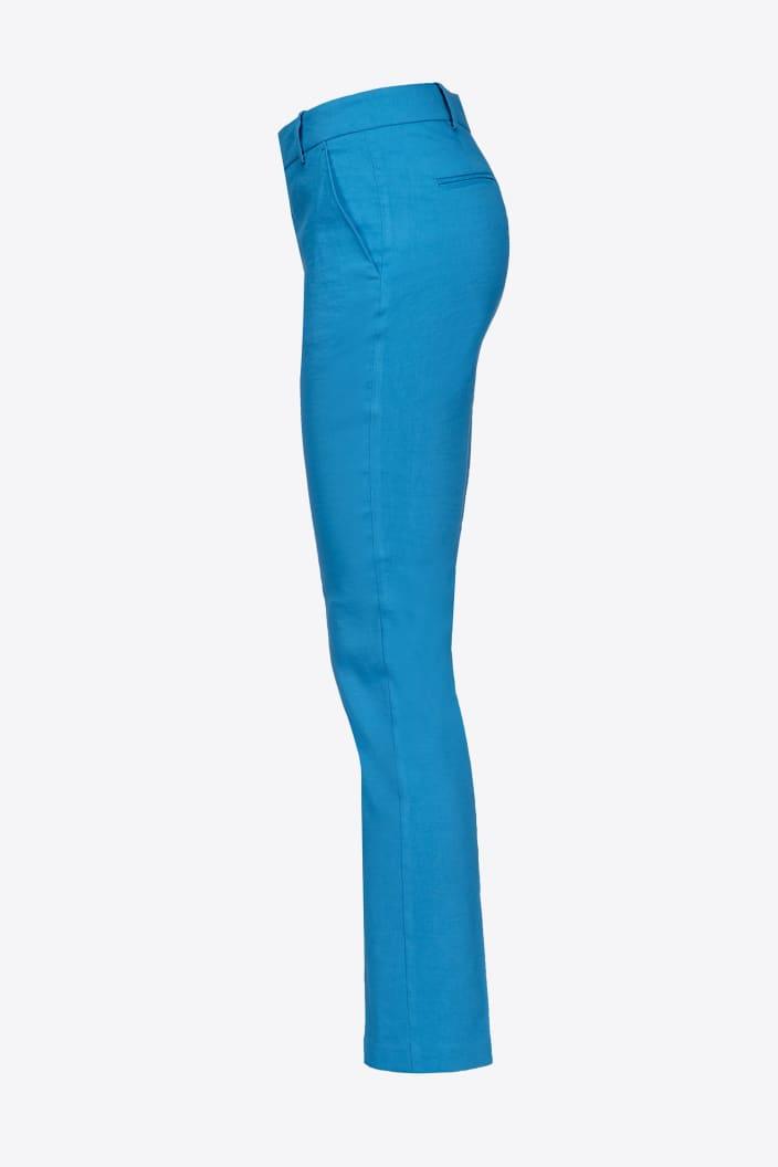 BELLO PANTALONE LINO STRETCH מכנס - PINKO ISRAEL