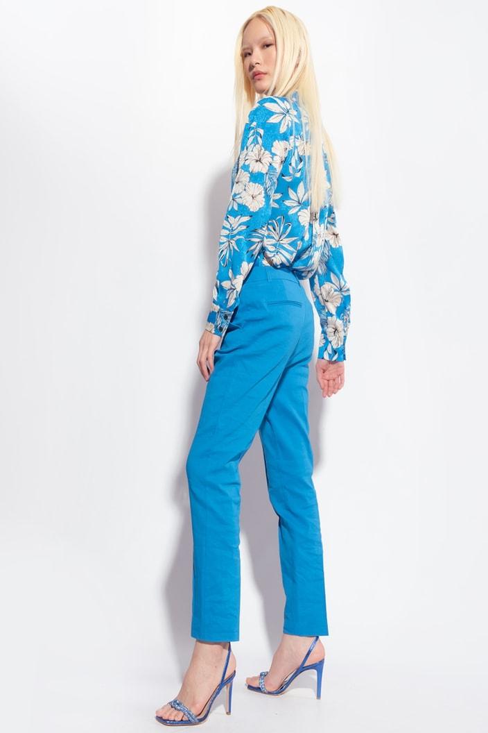 BELLO PANTALONE LINO STRETCH מכנס - PINKO ISRAEL