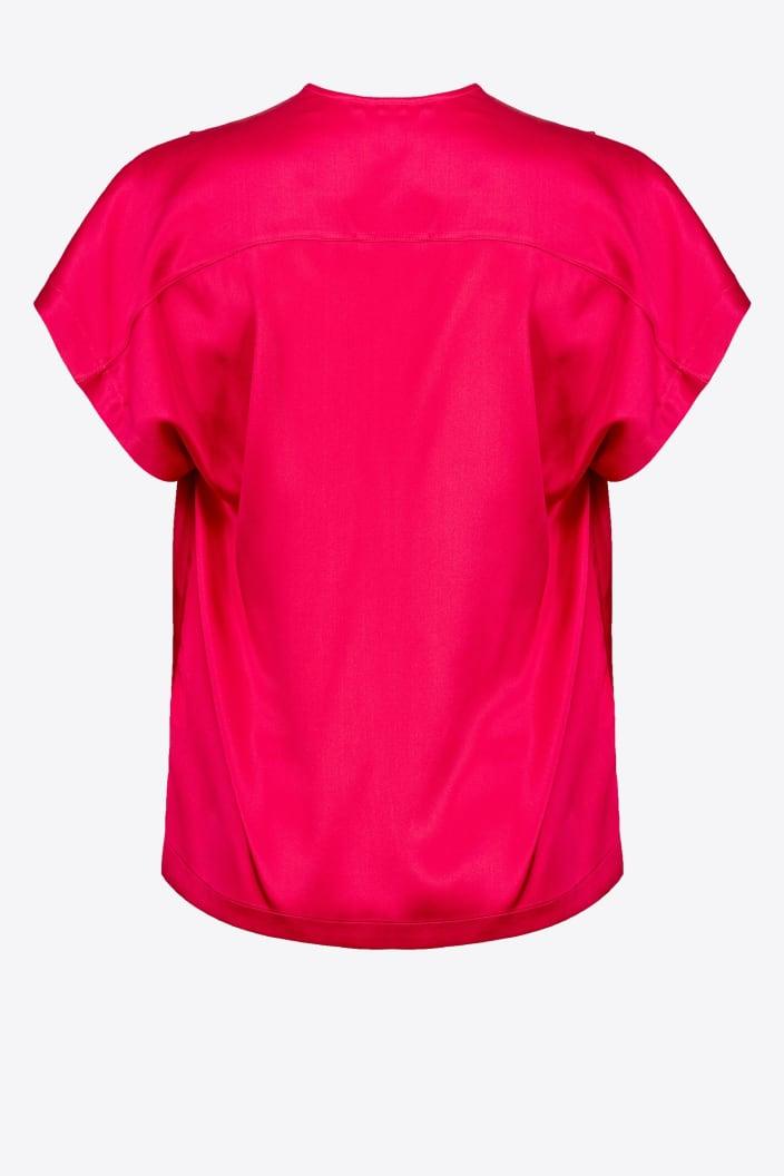 BREVE BLUSA SATIN STRETCH טופ - PINKO ISRAEL