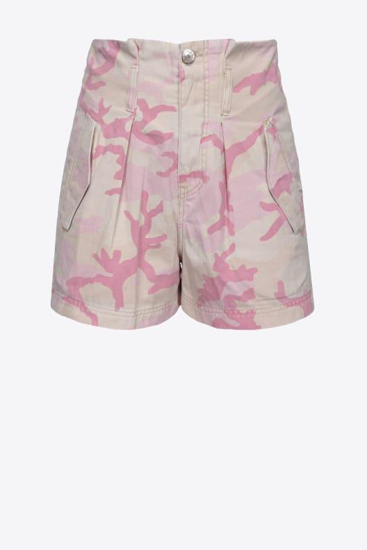 GOLF SHORTS BULL CAMOUFLAGE שורטים - PINKO ISRAEL