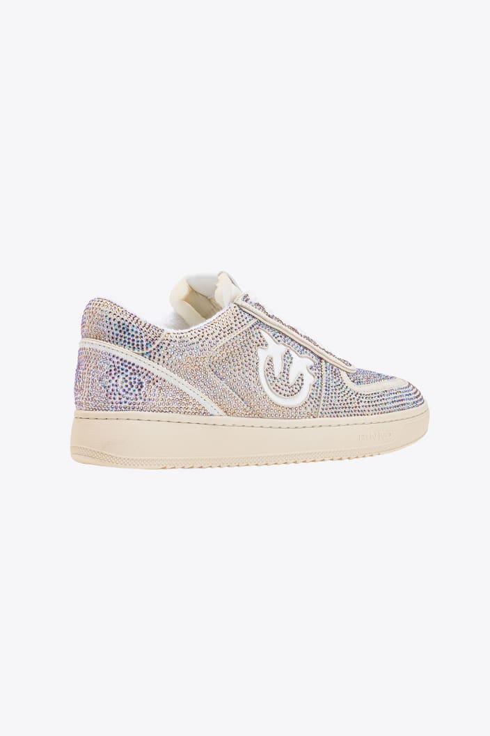 ARLETTE SNEAKER SUEDE FULL STRASS נעל סניקרס - PINKO ISRAEL