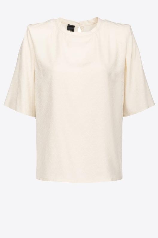 BAFFUTO BLUSA CREPE DE CHINE JACQUA טופ - PINKO ISRAEL