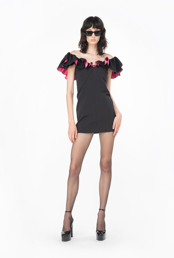 CONO ABITO CREPE STRETCH + CREPE AC שמלת - PINKO ISRAEL