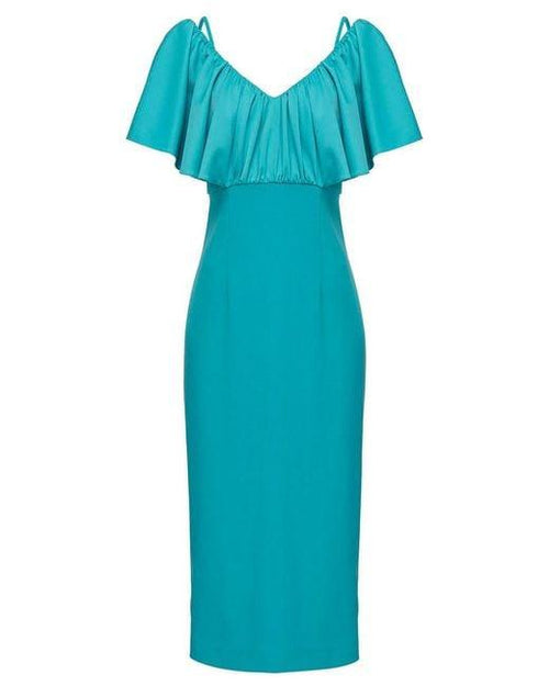 LA CARLOTA ABITO ENVER SATIN CREPE שמלת - PINKO ISRAEL